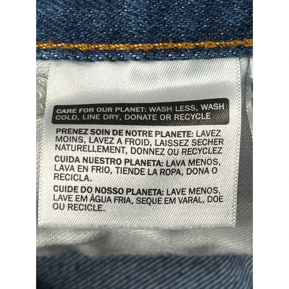 Levi's 517 Straight Leg Jeans Mens 34X30 Blue Denim Regular Zip Fly Streetwear
